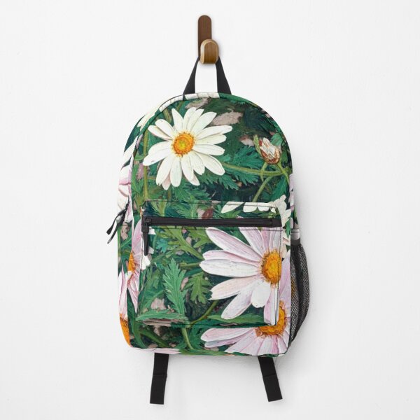 Item preview, Daisies with white and pink petals and a yellow center designed and sold by Nifashedji.