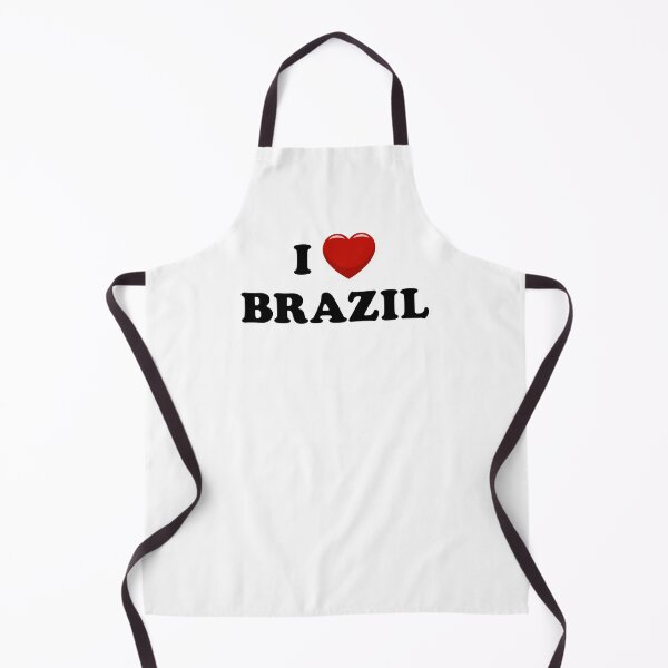 Item preview, I Love Brazil / I Heart Brazil (Black text with red heart) designed and sold by STUDIO-72.