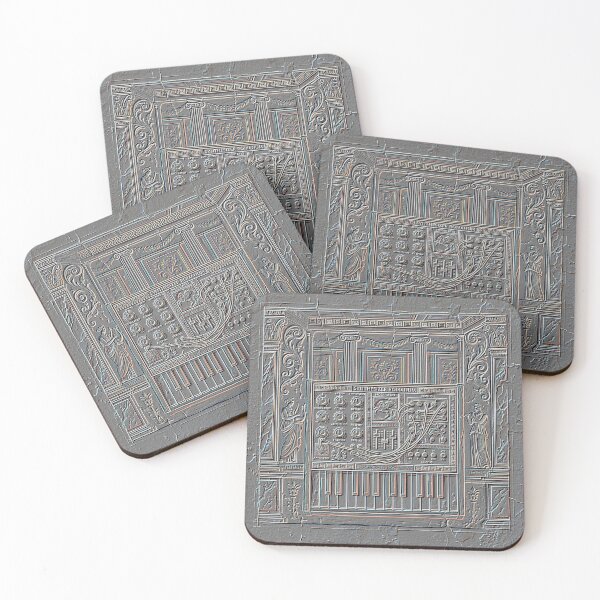 Item preview, Stone Relief Synthesizer Romanum - Ancient Carving Music Art  designed and sold by codex antique.