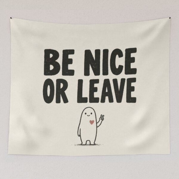 Item preview, Be nice or leave a note designed and sold by anytka.