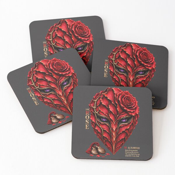 Item preview, The Rose 01 – El Flamenco Mask designed and sold by Ania & Maxiu.