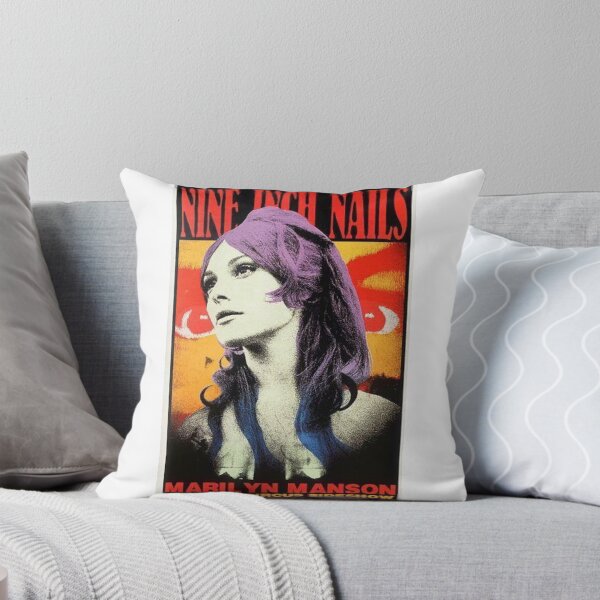 Item preview, Nine Inch Nails Original Custom Vintage Music Band Tee Unique Poster Wall Art designed and sold by Cool Robot Bro..