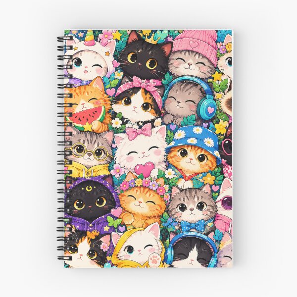 Item preview, Colorful Nordic Tropical Cat Pattern designed and sold by Aramdesing.