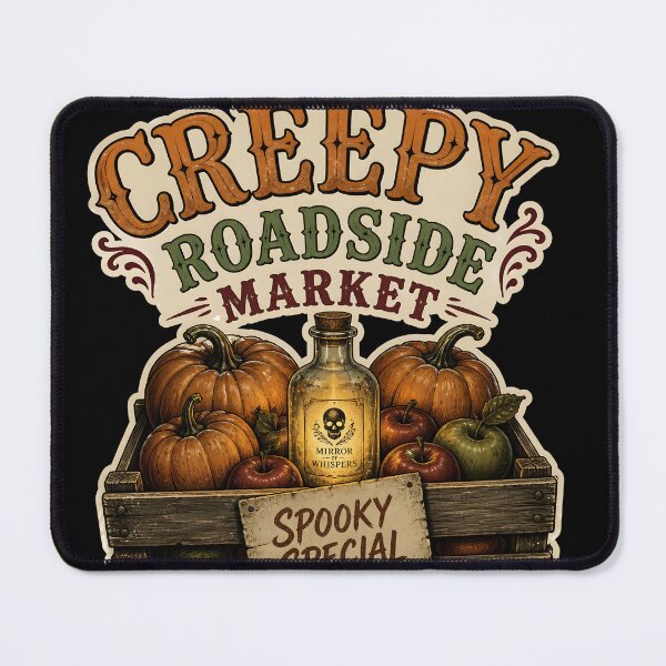 Item preview, Creepy Roadside Market Spooky Fall Farmers Stand Gift designed and sold by LiviuGligoros.