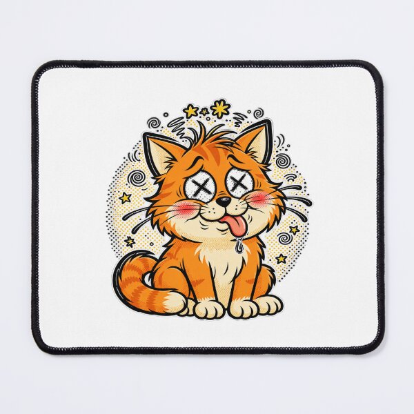Item preview, Dizzy Orange Cat Funny Shirt designed and sold by MDShop011A.