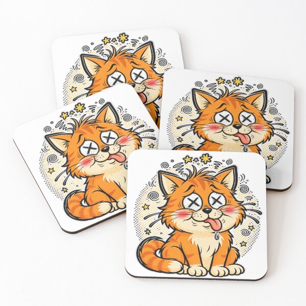 Item preview, Dizzy Orange Cat Funny Shirt designed and sold by MDShop011A.