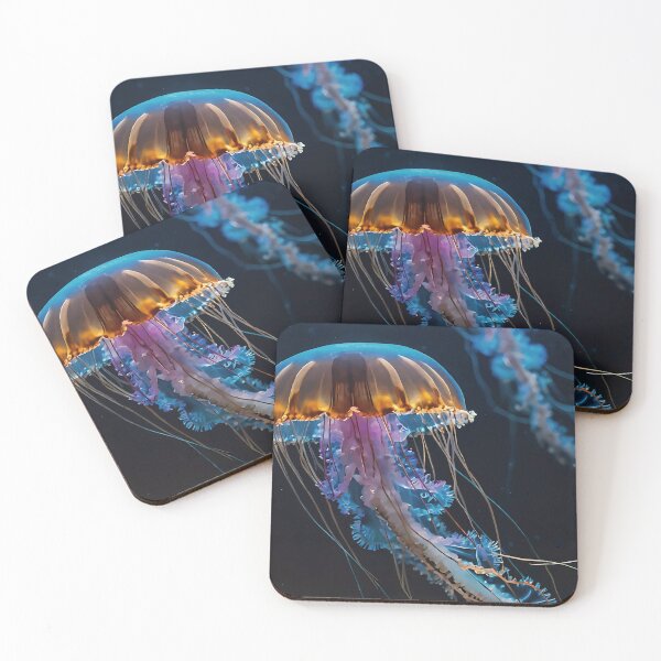 Item preview, Luminous Ocean Jellyfish Art designed and sold by ZahraaStudio.