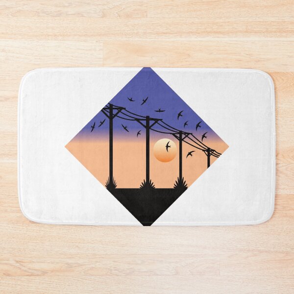 Item preview,   Aesthetic Sunset Silhouette Minimalist Sky Landscape designed and sold by MiPa78.
