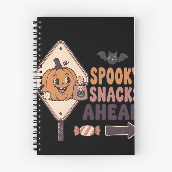 Item preview, Spooky Snacks Ahead Highway Sign Halloween Treat designed and sold by LiviuGligoros.