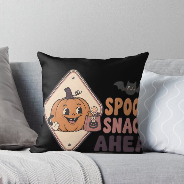 Item preview, Spooky Snacks Ahead Highway Sign Halloween Treat designed and sold by LiviuGligoros.