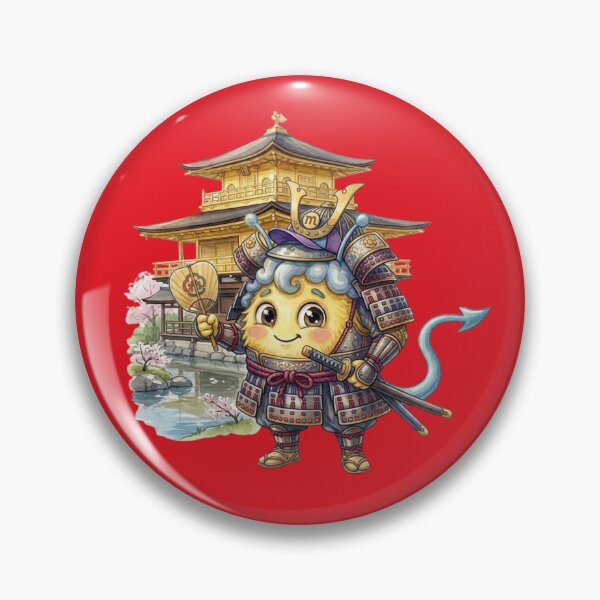Item preview, Nilat, the Fluffy yellow Samurai in Japan designed and sold by TB-73.