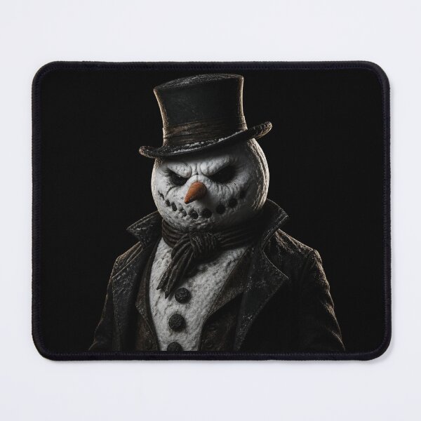 Item preview, Dark Academia Evil Snowman Gothic Christmas designed and sold by LazyDayzCo.