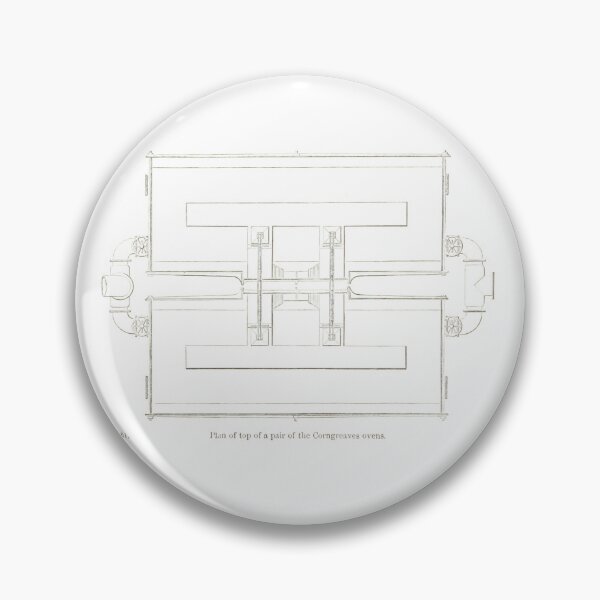 Item preview, Victorian Metallurgy Oven Technical Plan designed and sold by Antique Science Press.