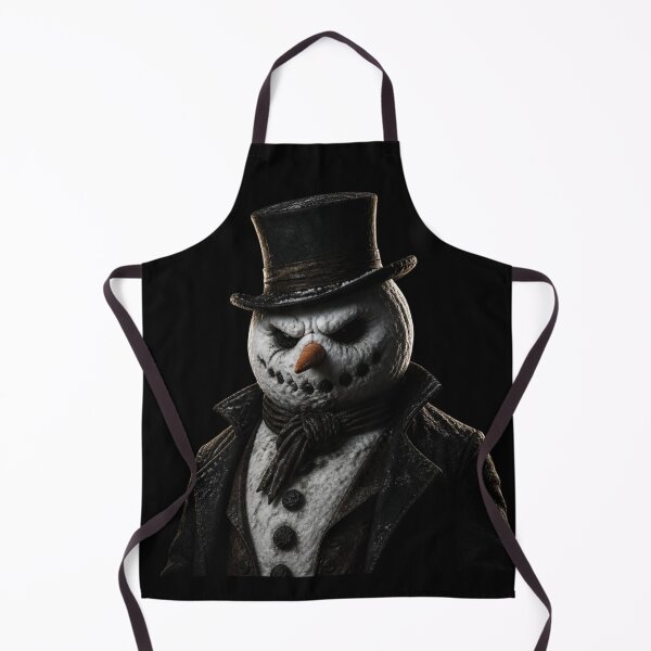 Item preview, Dark Academia Evil Snowman Gothic Christmas designed and sold by LazyDayzCo.