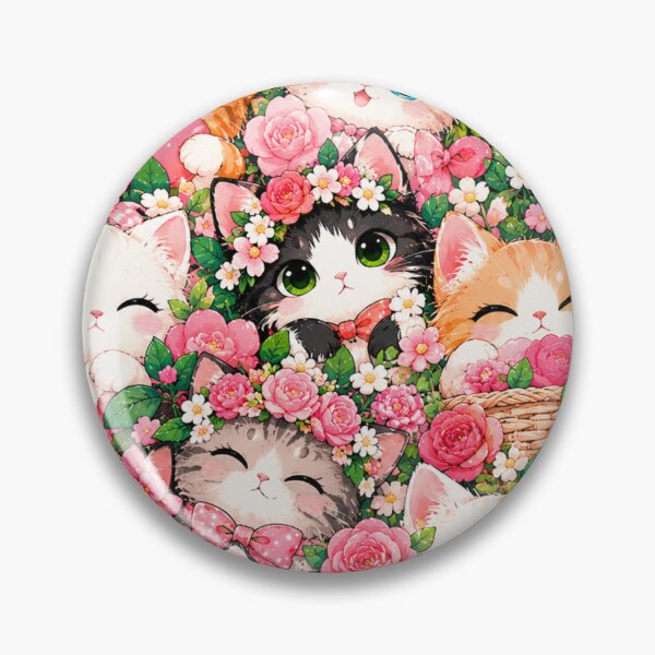 Item preview, Colorful Nordic Tropical Cat Pattern designed and sold by Aramdesing.