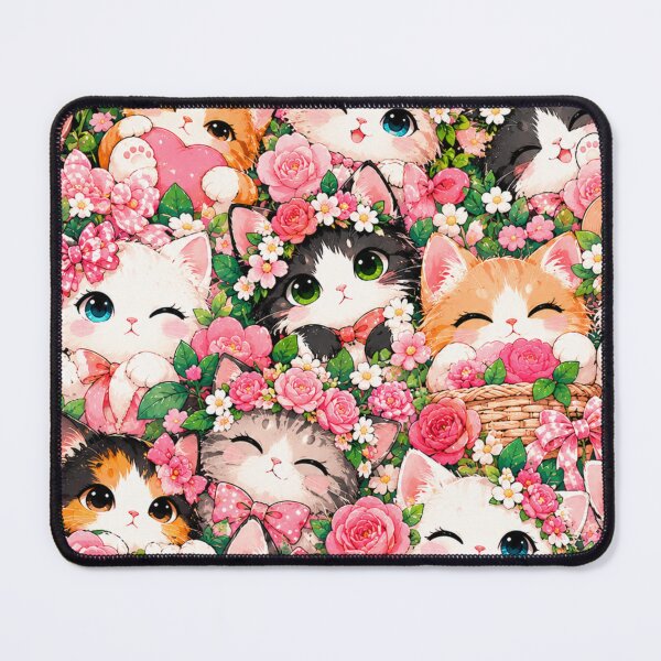 Item preview, Colorful Nordic Tropical Cat Pattern designed and sold by Aramdesing.