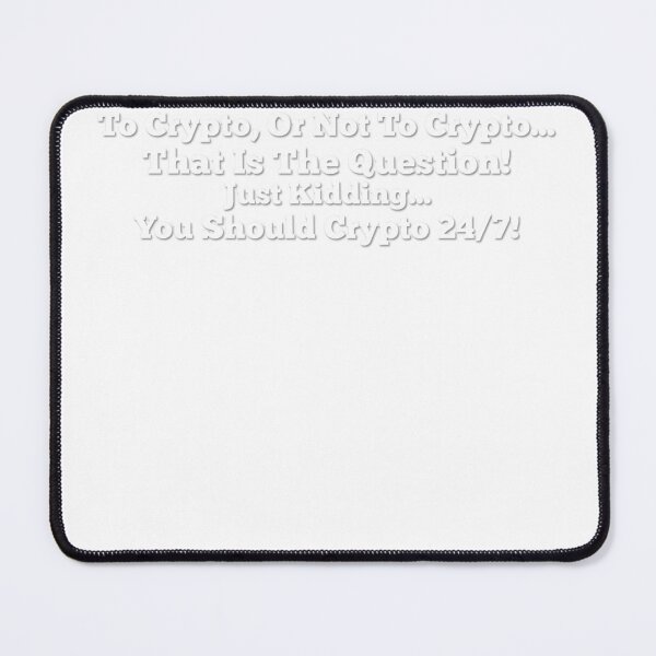 Item preview, To Crypto Or Not That Is The Question Funny Humor designed and sold by 198tees.
