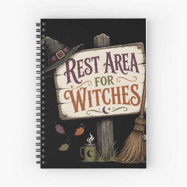 Item preview, Rest Area For Witches Magical Highway Sign Gift designed and sold by LiviuGligoros.