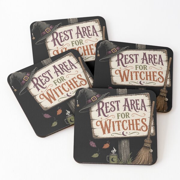 Item preview, Rest Area For Witches Magical Highway Sign Gift designed and sold by LiviuGligoros.
