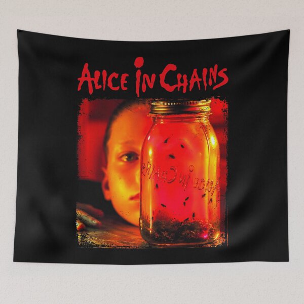 Item preview, AIC Ali.ce In Chai.ns Vintage Cover Graphic designed and sold by LuzWilderman.