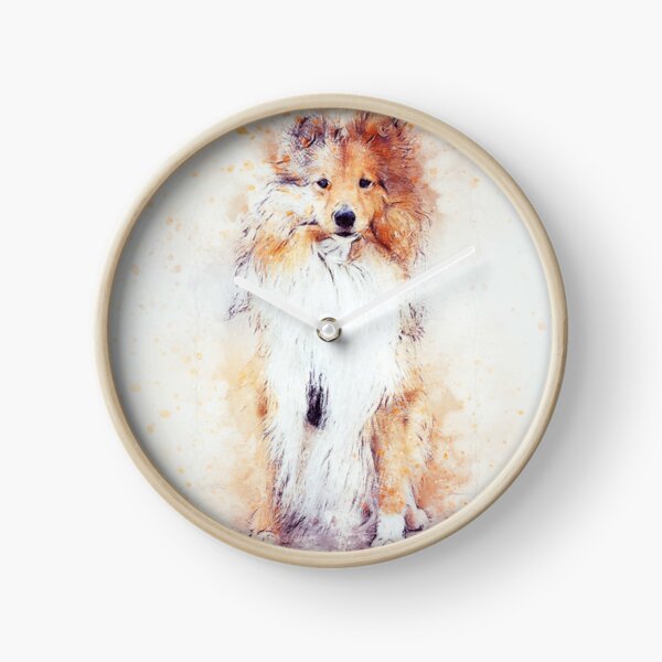 Item preview, Watercolor Sheltie designed and sold by Laura Lise Wong.