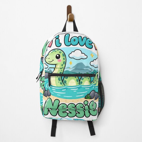 Item preview, Cute Kawaii Loch Ness Monster Art Print designed and sold by Pure Craft.