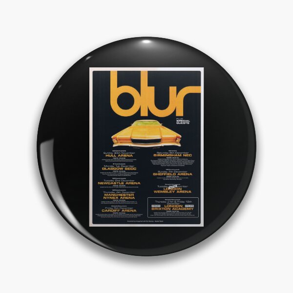 Item preview, Blur Original Custom Vintage Music Band Tee Unique Poster Wall Art designed and sold by Cool Robot Bro..