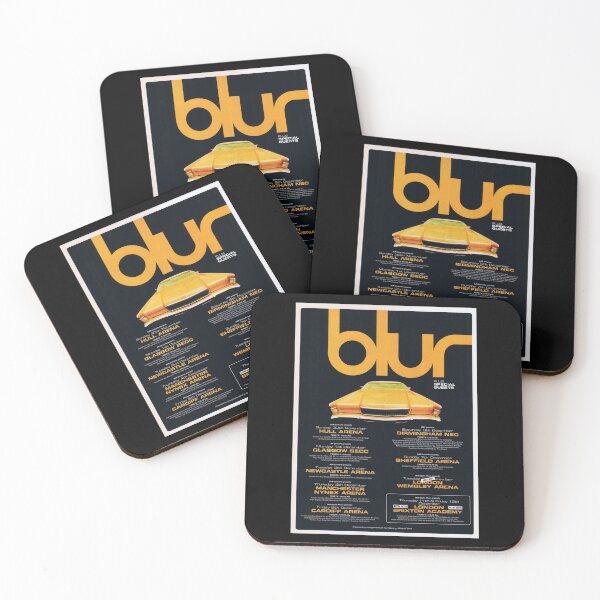 Item preview, Blur Original Custom Vintage Music Band Tee Unique Poster Wall Art designed and sold by Cool Robot Bro..