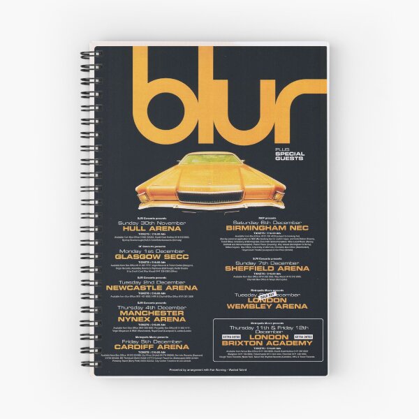 Item preview, Blur Original Custom Vintage Music Band Tee Unique Poster Wall Art designed and sold by Cool Robot Bro..