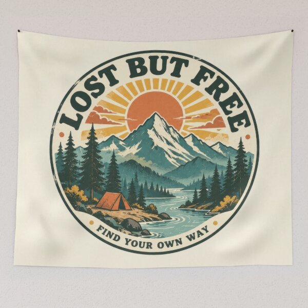 Item preview, Lost but free in nature adventure designed and sold by anytka.