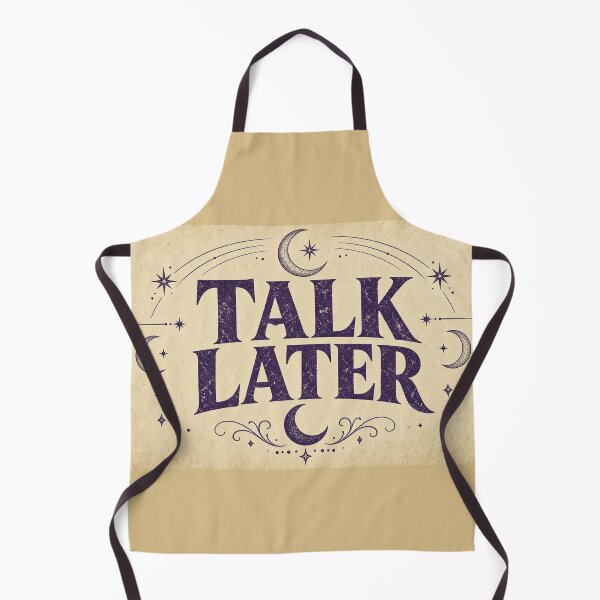 Item preview, Talk Later Vintage Mystical Typography Halloween Tee designed and sold by GSideArtStore.