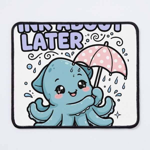Item preview, Cute Baby Kraken Umbrella Ink About Later Sticker designed and sold by xiaoxiaochibi.