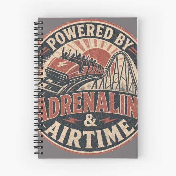 Item preview, Power By Adrenaline And Airtime designed and sold by NicheWearStudio.