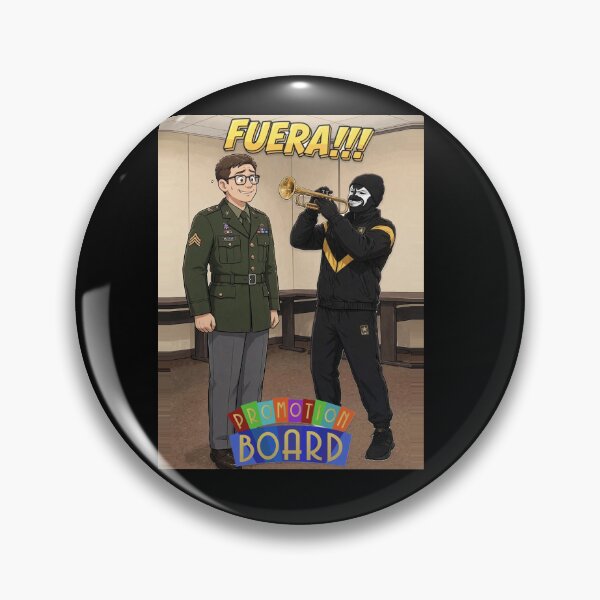 Item preview, FUERA!!! Promotion Board | Funny Military Board Meme Design designed and sold by Aztlán Grunts Co..