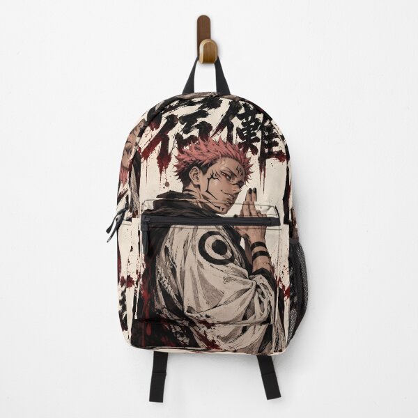 Item preview, Cursed King Warrior – Crimson Marked Dark Fantasy Anime Inspired Art designed and sold by Dyan4.