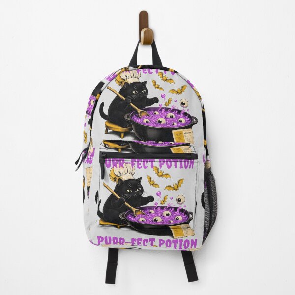 Item preview, Spooky Black Cat Potion Chef Halloween Witch Kitchen designed and sold by CraftyValley.
