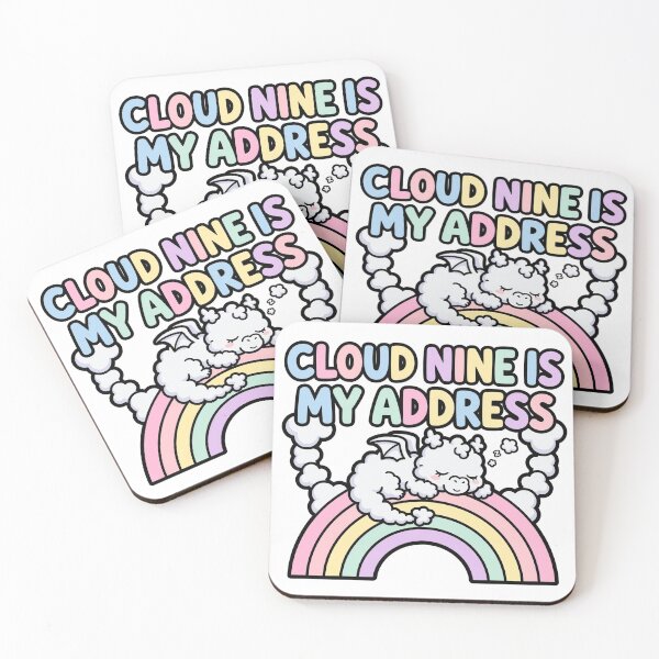 Item preview, Cute Cloud Dragon Sleeping on Rainbow Pastel Sticker designed and sold by xiaoxiaochibi.