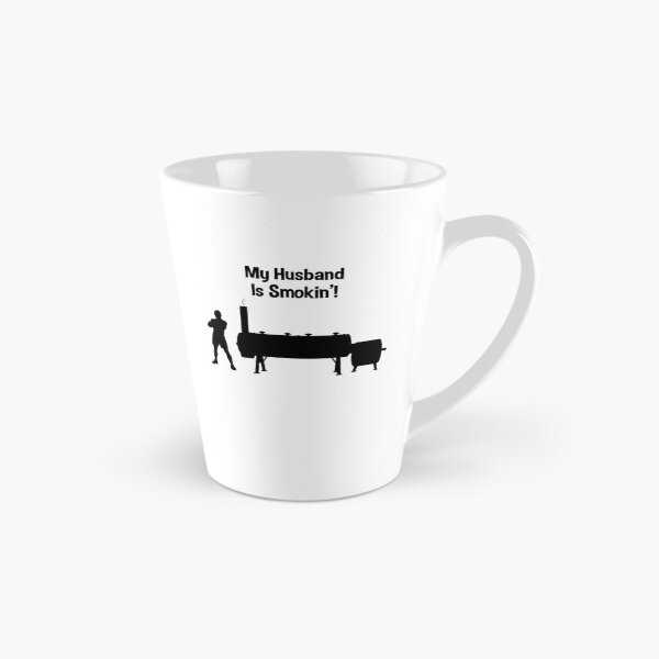 Item preview, My Husband Is Smokin Funny BBQ Pitmaster Wife Humor designed and sold by 198tees.