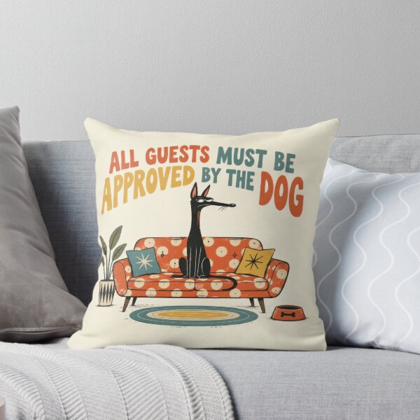 Item preview, Guests must gain approval from dog designed and sold by anytka.