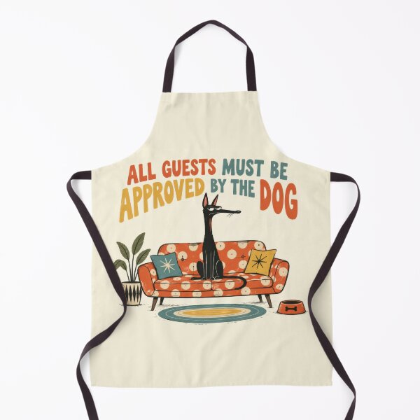 Item preview, Guests must gain approval from dog designed and sold by anytka.