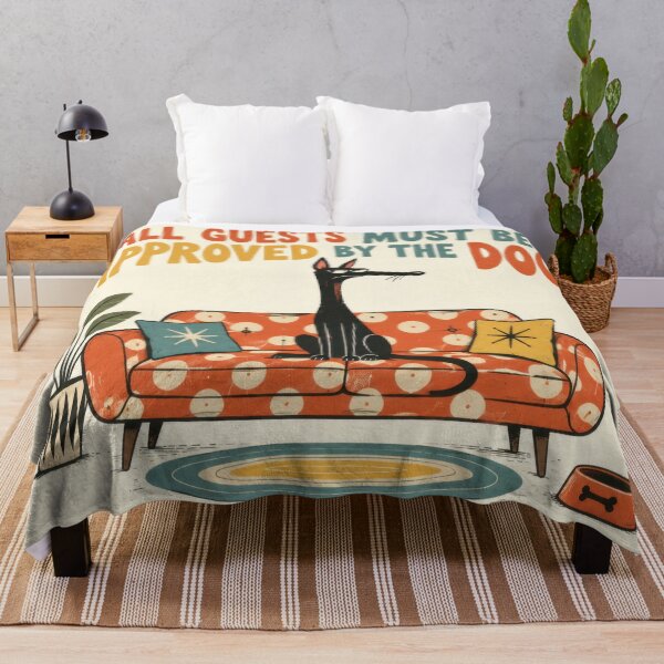 Item preview, Guests must gain approval from dog designed and sold by anytka.