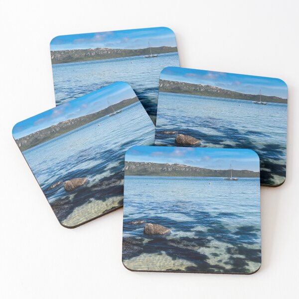 Item preview,  Tranquil Ocean Shore and Yacht in South Africa designed and sold by Faith Based Decor & Art &Gifts.