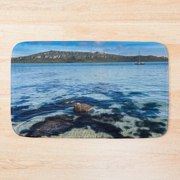 Item preview,  Tranquil Ocean Shore and Yacht in South Africa designed and sold by Faith Based Decor & Art &Gifts.