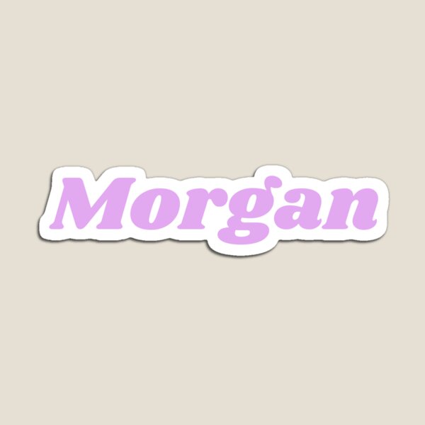 Item preview, Morgan Name, Light Purple designed and sold by RedParker.