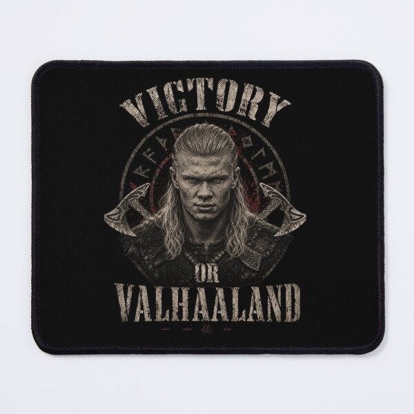 Item preview, Erling Haaland Victory Football Portrait Design designed and sold by MichaelReed-Art.