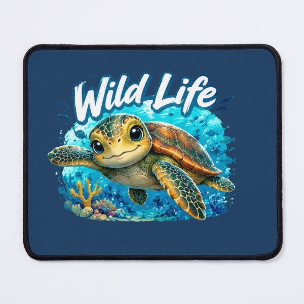 Item preview, Wild Life Turtle – Cute Ocean Explorer designed and sold by MushArtist.