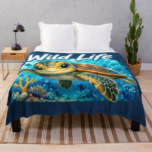 Item preview, Wild Life Turtle – Cute Ocean Explorer designed and sold by MushArtist.