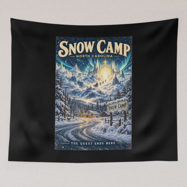 Item preview, Snow Camp North Carolina – The Quest Ends Here designed and sold by ChickenFund.