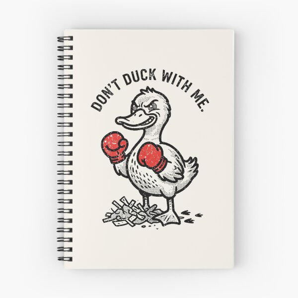 Item preview, Angry Boxing Duck Don't Duck With Me Funny Attitude Quote designed and sold by Amir Faysal.