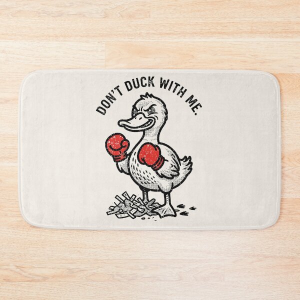 Item preview, Angry Boxing Duck Don't Duck With Me Funny Attitude Quote designed and sold by Amir Faysal.